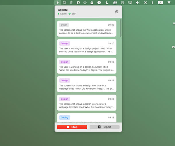 Dashboard Screenshot